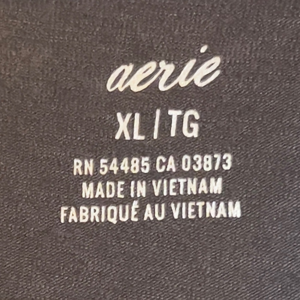 Aerie Asymmetrical Charcoal Dress - Picture 2 of 6